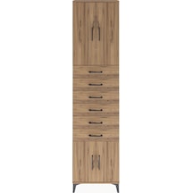 Arges Dolap 3 Raflı 6 Çekmeceli 4 Kapaklı 60x30x243 Çam-çam Çam Arges Dolap 3 Raflı 6 Çekmeceli 4 Kapaklı 60x30x243 Çam-çam Çam