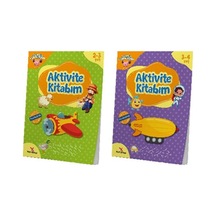 2-4 Yaş Aktivite Kitabım Evde Etkinlik Seti - Aıaı-880537