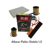 Fiat Albea Palio Doblo E41.3 Multijet Filtre Selenia Yağ 5W40 363829063