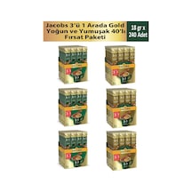 Jacobs 3 ü 1 Arada Gold Yoğun ve Yumuşak Kahve Seti 6'lı Set