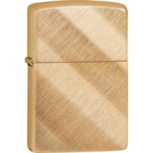 Zippo Çakmak 29675 Klasik Diagonal Weave Brass. Taşlanmış Örgü