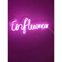 Influencer Dekoratif Led Duvar Aydınlatması Neon Led Yazı Tabela (535759841)