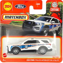 Matchbox Tekli Arabalar 2023 Ford Police Interceptor Utility Hvn4