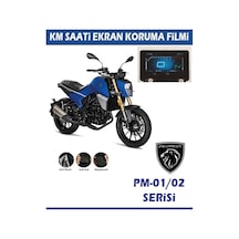 Peugeot Pm-01 / Pm-02 Serisi Motosiklet Ekran Km Koruyucu