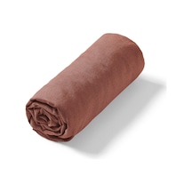 Maki Home Kahve 180x200 Yastiksiz Battal Boy Lastikli Çarşaf Kahverengi