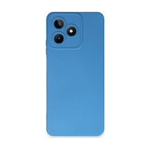 Realme C53 Uyumlu Kılıf Nano İçi Kadife Silikon - Mavi