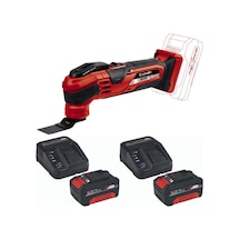 Einhell Varrito Çift Akülü Raspalama Makinesi + 4.0 Ah Akü 2 Adet