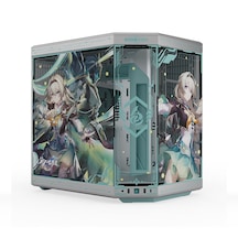 Hyte Y70 Firefly Honkai Star Rail Limited Edition Temperli Cam Usb 3.2 E-atx Dual Chamber Mid Tower Gaming Kasa Cs-hyte-y70-fırefly-jp