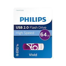 Vivid Serisi 64gb Usb 2.0 High Speed Flash Bellek Fm64fd05b/00