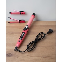 Cvs Dn-7315 2'si 1 Arada Saç Düzleştirici Ve Şekillendirici, Pembe