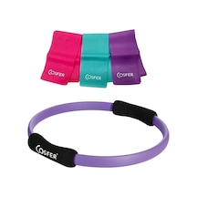 Cosfer Csf-Pcset3m Pilates Çemberi ve Pilates Band