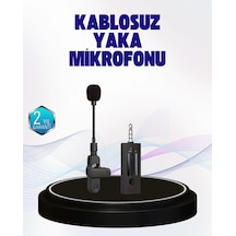 Zenvia 360 Derece Ses Algılamalı Type C Şarjlı Yaka Mikrofonu Znv2026