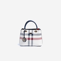 Kadın Silver & Polo Sp1272-mk3 Sılver Polo El Çantası Beyaz-lacivert Beyaz - Lacivert