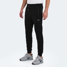 Slazenger OLUFTEN I Erkek Cepli Siyah Eşofman Altı