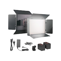 Herigo Hr-led1120 11" 50w Led Panel Işık Led 2700k-6500k Crı 96+ Barndoor Dolgu Işığı