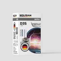 D3s Xenon Ampul Beyaz Işık Ultraviolet 12v 35w - Wolfram 28753