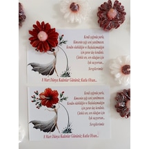 Bernami Mumluk Şamdanpinterest 8 Mart Dünya Kadınlar Günü Hediyelik Papatya Mum 5 Adet Diğer