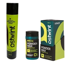 Ostwint Hair Sytling Spray 400 ML + Ostwint Powder Wax Styler Yeşil 20 G