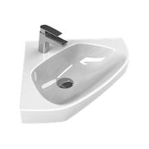 Turkuaz Seramik 001900 46 x 46 CM Arda Köşe Lavabo