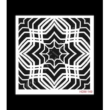 Hdm149 Cadence Home Dekor Stencil 25X25