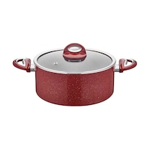 Taç Granit Derin Teflon Yemek Tenceresi 26 CM