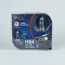 Delco U.s.a Hb4 9006 +%150 X-treme Vision Fazla Işık Ampul