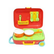 Dede Mutfak Seti 15 Parça Bavul Seti Candy Ken 03477