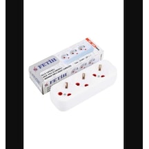 Fetih Boş 3 Lü Kablosuz Klemensli 1 Adet