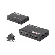 HADRON HDX1286 SPLITTER HDMI 1.4V 1080P 3D 1 GİRİŞ 4 ÇIKIŞ