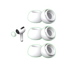 Airpods Pro 1. Ve 2. Nesil İle Uyumlu 3 Farklı Boyutta Silikon Yedek Kulaklık Uçları, Airpods Pro Ear Tips - 3 Sets S/m/l