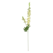 Yapay Çiçek Krem Sümbül Tek Dal Tomurcuklu 85 15cm Kumaş Çiçek Uzun Dal