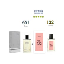 651 + 122 Erkek/kadın Parfüm Edp 50 Ml Fresh/oriental - Mnms65112 Baharat