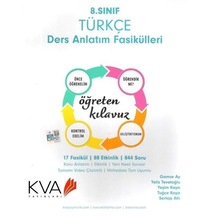 KVA Koray Varol 8. Sınıf Türkçe Öğreten Kılavuz Ders Anlatım Föyl