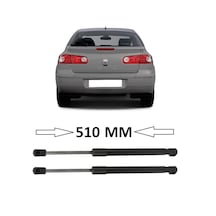 Renault Laguna 2 Sedan 2001-2007 Uyumlu Sağ + Sol Takım Bagaj Amortisörü 2 Adet 510mm 8200009028 Bagaj Amortisörü