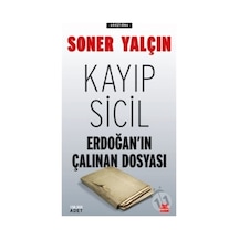 Kırmızı Kedi Yayınları Kayıp Sicil Erdoğanın Çalınan Dosyası