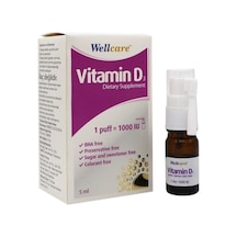 Wellcare Vitamin D3 1000 Iu Sprey - 5 Ml