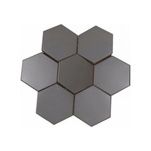3d Mozaik 1 M2 Duvar Tavan Panel Gümüş