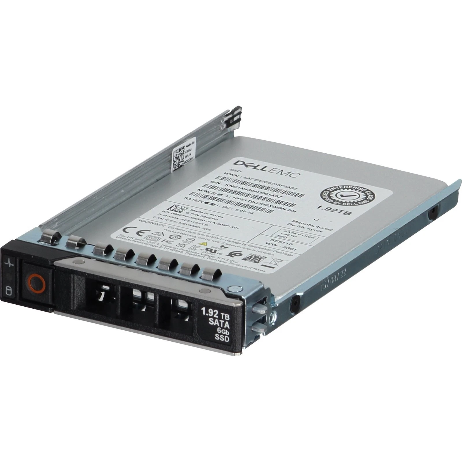 Dell G14-g17 1.92-tb 2.5 Sata 6g Rı 962fp Ssd Hdd 1