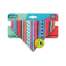 M-pets Style Jazz Strıpes Bandana Collar M Sku: Zeus8690010314598