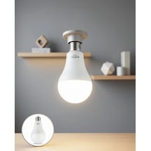 Astraltech Şarjlı Led Ampul 6400k Soğuk Beyaz 30 Watt