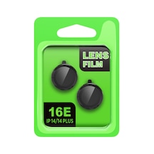 İphone 16e Raze Metal Kamera Lens - Siyah