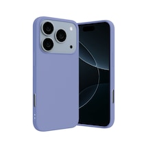 Apple iPhone  Uyumlu - 17 Pro Max Nano İçi Kadife Silikon - Lila