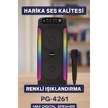 Ilkeshop Ev Ve Dış Me Kullanımına Uygun Rgb Işıklı Hoparlör