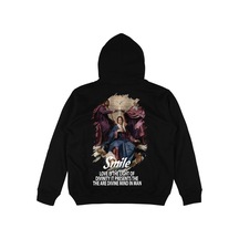 Smile Siyah Oversize Unisex Kapüşonlu Sweatshirt Hoodie Siyah-ag253h Siyah Smile Siyah Oversize Unisex Kapüşonlu Sweatshirt Hoodie Siyah-ag253h Siyah