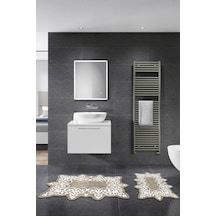 Alanur Açelya Lazer Kesim 2 Li Banyo Takimi St210143kr Kahve