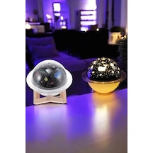 Hava Nemlendirici Masa Ve Gece Lambası Usb Projeksiyon Aromaterapi Mh-hs9809-7820