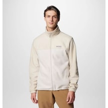 Columbia Men's Steens Mountain 2.0 Full Zip Fleece Jacket Erkek Polar Wm3220 Ekru