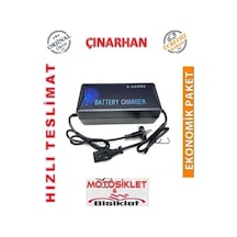 72V 20A Elektrikli Bisiklet Şarj Aleti Adaptör 6 Akülü Göstergel