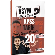 Dizgi Kitap Ösym Böyle Sorar 2026 Kpss Tarih Tamamı Pdf Çözümlü 20 Deneme Sınavı