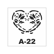 A-22 Artebella Stencil 20X20 CM